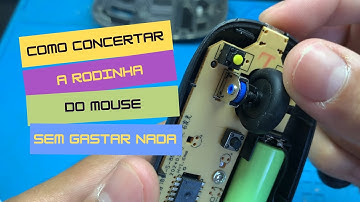 Como consertar scroll do mouse (RODINHA)