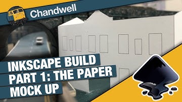Industrial Scratch Build 1 - The Paper Mock Up - Scratch Building With Inkscape