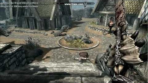 Skyrim - Mod 2 - Dragon bone weapons