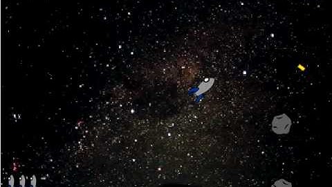 Asteroids Game in Flash