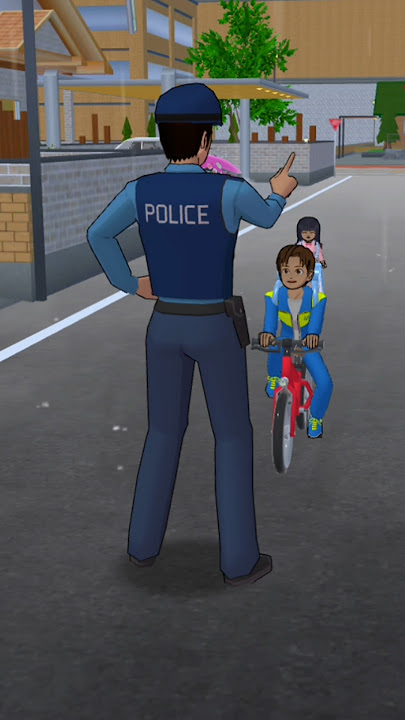 Put your sister on the bike too ☺#sakuraschoolsimulator #shortvideo #viralvideo #sakura