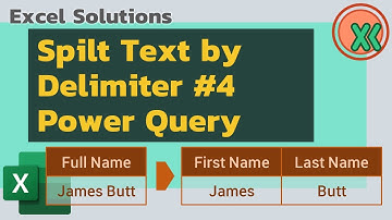 Split Text by Delimiter #4 - Power Query