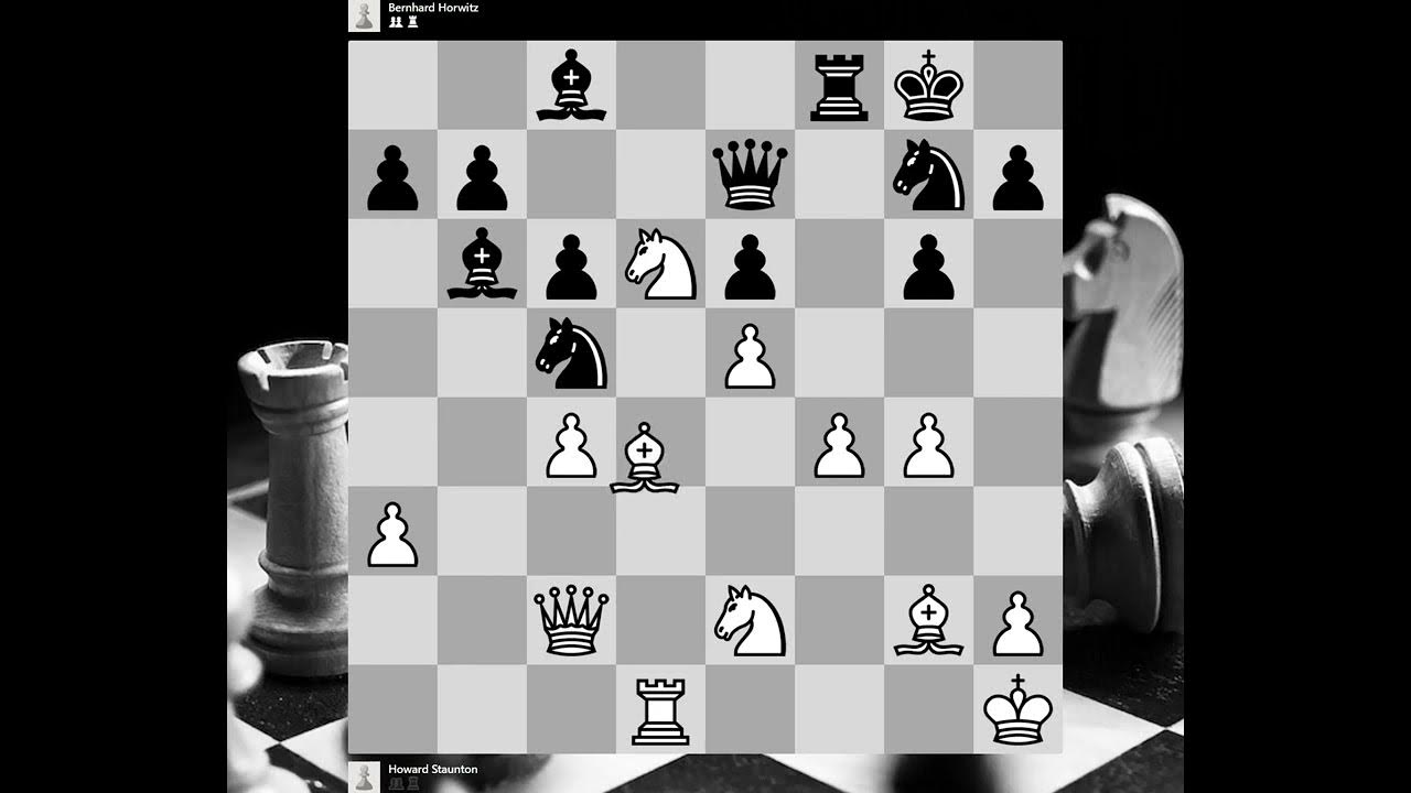 The Best Chess Games of Bernhard Horwitz 