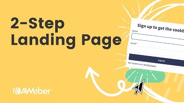 How to create a 2-step landing page