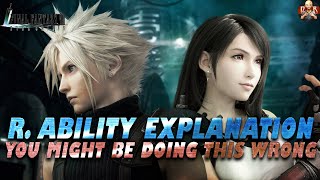 [FF7: Ever Crisis] - Better understanding R. Abilities! Some info you MAY NOT have known! SEE DESC screenshot 3