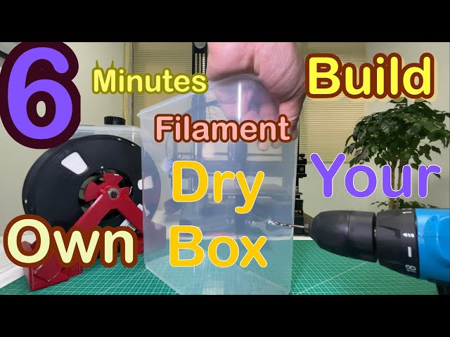 Filament Dry Box for 3D Printing — Kingroon 3D