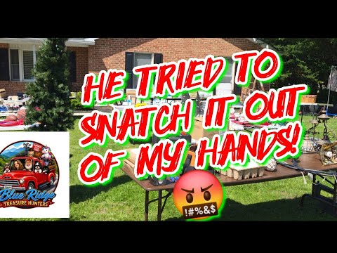 He Started Taking My Items As I Was Making A Deal With The Seller! 