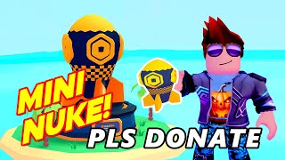 I Discovered a SECRET Mini Nuke in Roblox PLS DONATE 💥 (It’s BUGGED?!)