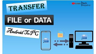 How to Transfer Files between Android Mobile and Computer Through WIFI (FTP) | Hindi