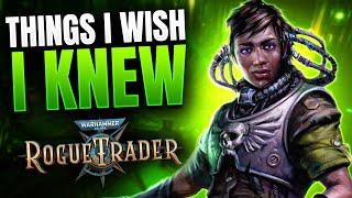 10 Things I Wish I Knew Before Playing Warhammer 40K Rogue Trader Gameplay Tips And Tricks