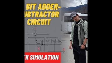 4-Bit Adder-Subtractor Circuit | Digital Logic Design Project with Simulation