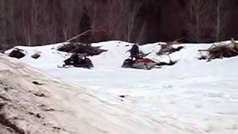 Polaris Ultra 680 playing and wheelie