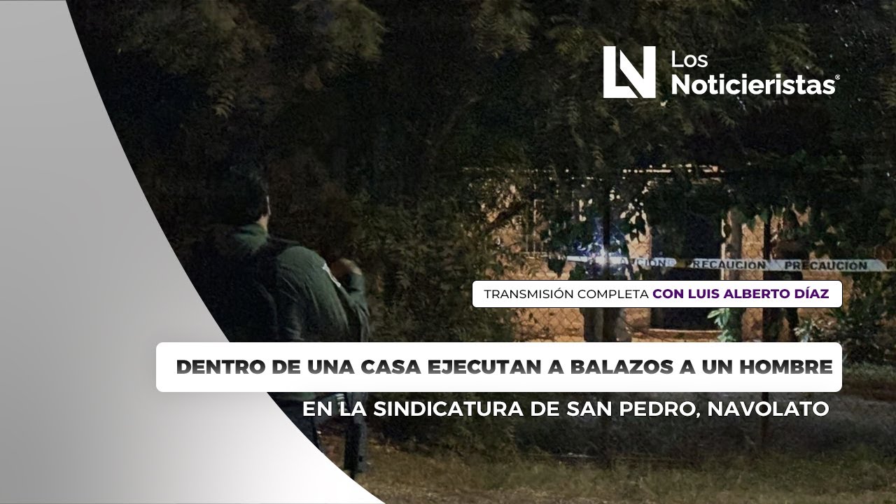 Dentro de una casa ejecutan a balazos a un hombre en la sindicatura de ...