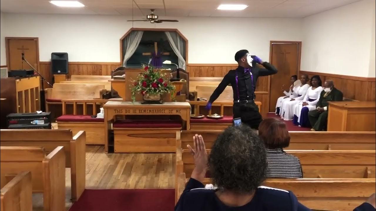 Mime at Wayside COGIC Choreographed by Wendell Huckaby (Try Me by