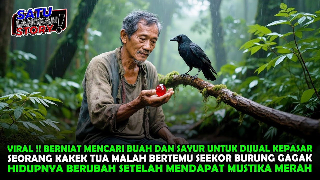 VIRAL !! RAHASIA KEKAYAAN SEORANG PRIA TUA, TERNYATA MENDAPAT MUSTIKA MERAH DARI BURUNG GAGAK