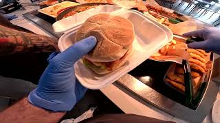 Burger bar 49 minutes of POV canteen service
