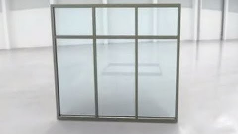 Curtain wall cad animation