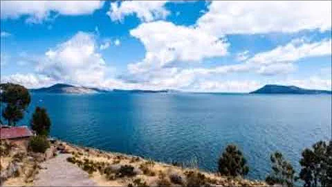 I vilket land ligger Titicacasjön?