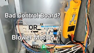 How to know if the Control Board or the Motor has Failed? #controlboard #motor #hvacservice