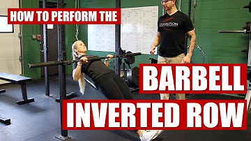 How to Perform the Barbell Inverted Row