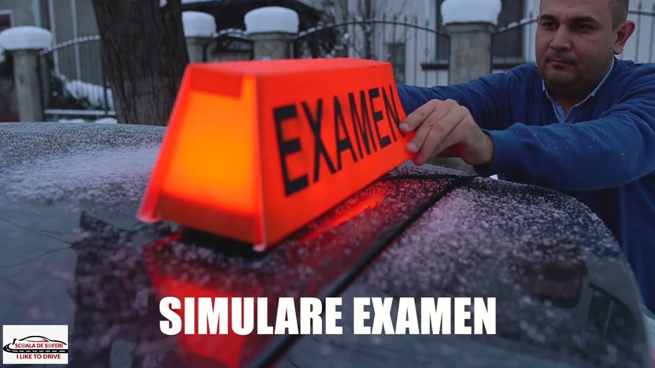 Simulare examen auto - Scoala de soferi categoria B Brasov - I like to drive