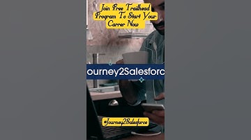 Discover a new Career with Salesforce Developer #journey2salesforce #trailhead #salesforce