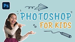 PHOTOSHOP FOR KIDS | Create a Glowing Bunny & Butterfly Photo! screenshot 3