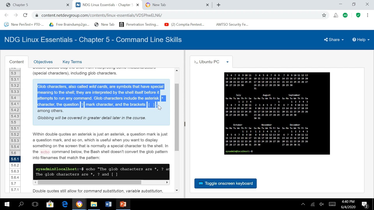 LINUX1 PART3 CHAPTERS1TO5 - YouTube