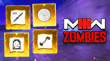 MWZ: Unlock Classified Schematics (Aether Blade Case, Dog Bone, Golden Armor Plate)