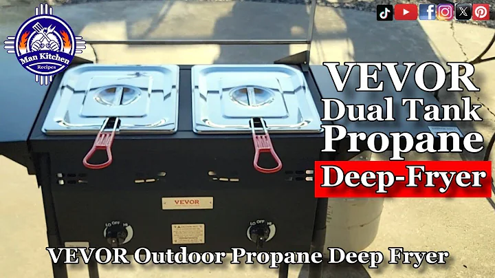 Exploring the VEVOR Dual Tank Propane Deep Fryer!