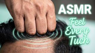 Heavy Hands Rhythmic Head Massage 🫠 | Intense Brain Tingles Session