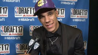 2017 NBA Draft: Lonzo Ball on fulfilling lifelong dream, heading to hometown Lakers