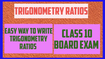 How to write trigonometry ratios by easy way using codes 