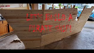 Pirate Ship Build PART 1 / 2020 Halloween 