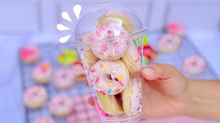 Mini DONUTS Without a machine Make them like this!  Are DONUTS really BUSINESS to sell?