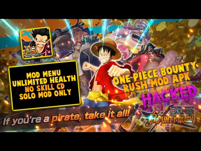 I Used Mods in One Piece Bounty Rush 