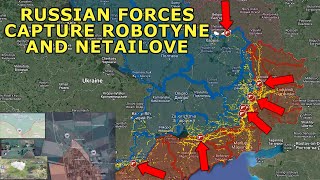 Russian Forces Fully Capture 100% of Robotyne & Netailove | Russian Soldier Survives 3 FPV Drones