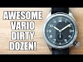The Awesome VARIO 1945 "Dirty Dozen" Shadow Grey - Perth WAtch #472