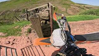 Green laning at three shires head.