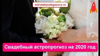 Свадебный астропрогноз на 2020 год / лучшие даты свадеб