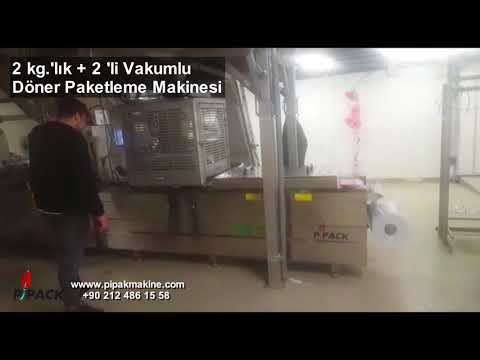 Vakumlu Döner Paketleme Makinesi / PİPAK MAKİNE