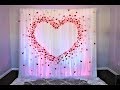 Paper Heart Backdrop DIY | How To
