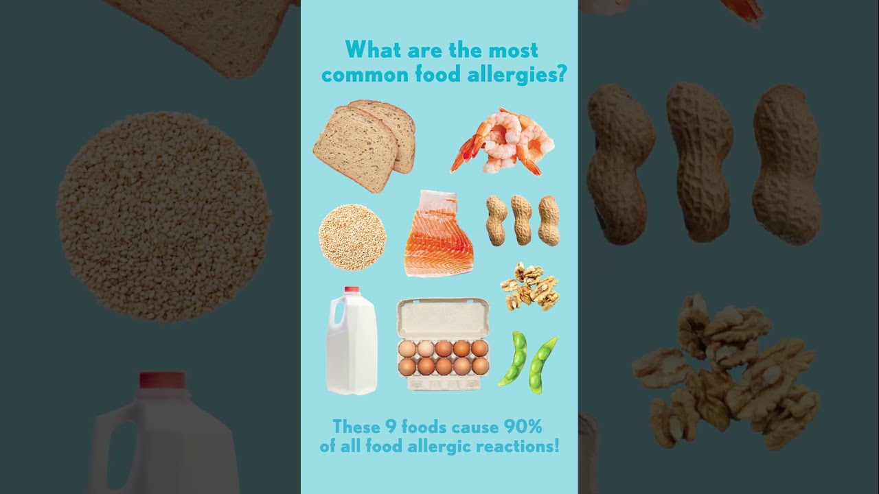 What Are The Most Common Food Allergies Shorts