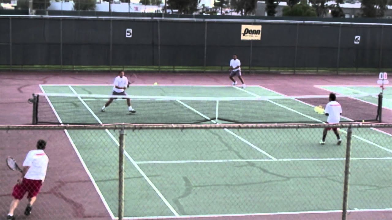 Best Tennis point ever played at Palomar College YouTube