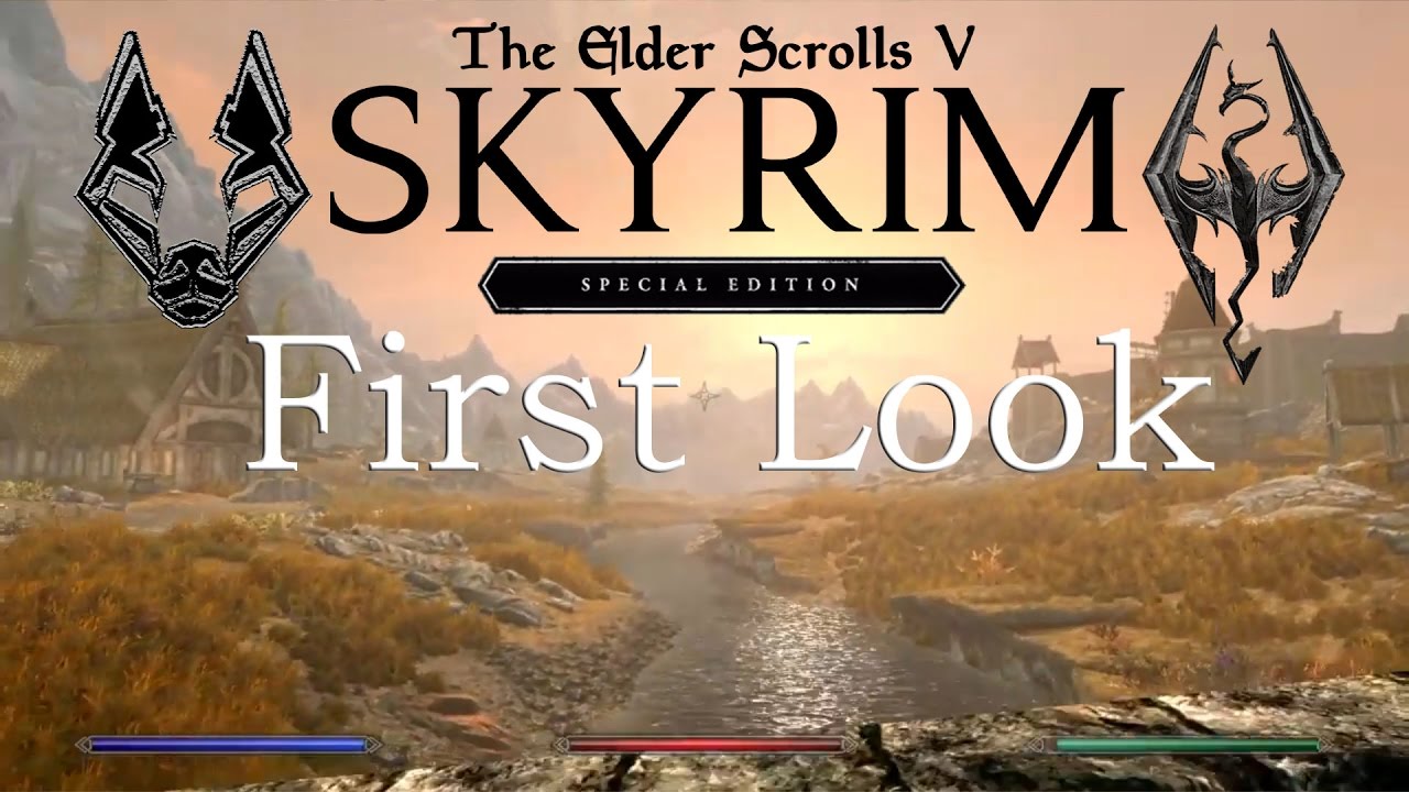 Skyrim Special Edition | First 2 Hours | Old Livestream - YouTube