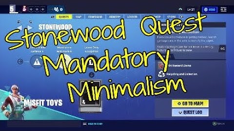 Stonewood Quest: Mandatory Minimalism