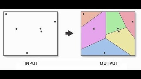 How to generate a thiessen polygon using QGIS