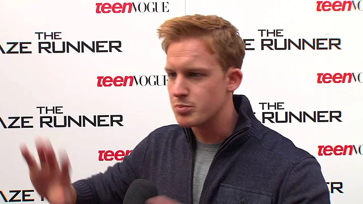 The Maze Runner: Chris Sheffield "Ben" Premiere Mo...