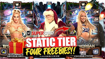 STATIC RARITY IS HERE!! FOUR FREE STATIC CARDS! WWE SuperCard