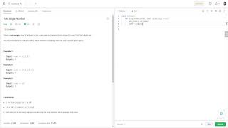 LeetCode | Task 136. Single Number | Python solution